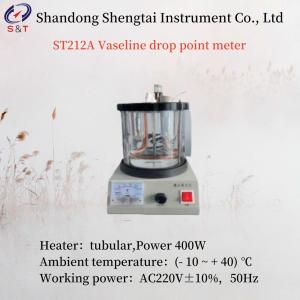 Quality Manual Pharmacopoeia Vaseline Drop Point Tester Heater Power 400W for sale