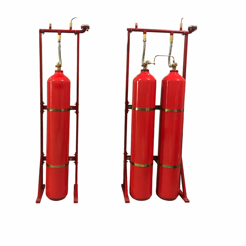 Safe and Reliable CO2 Extinguishing System with Extensive Pipe Network