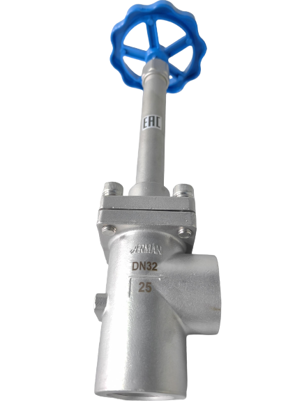 Cryogenic Globe Valve Long Stem Globe Valve 5.0Mpa Pressure 3/8''-4'' Size CF8/CF3 Material for LNG/LOX Applications