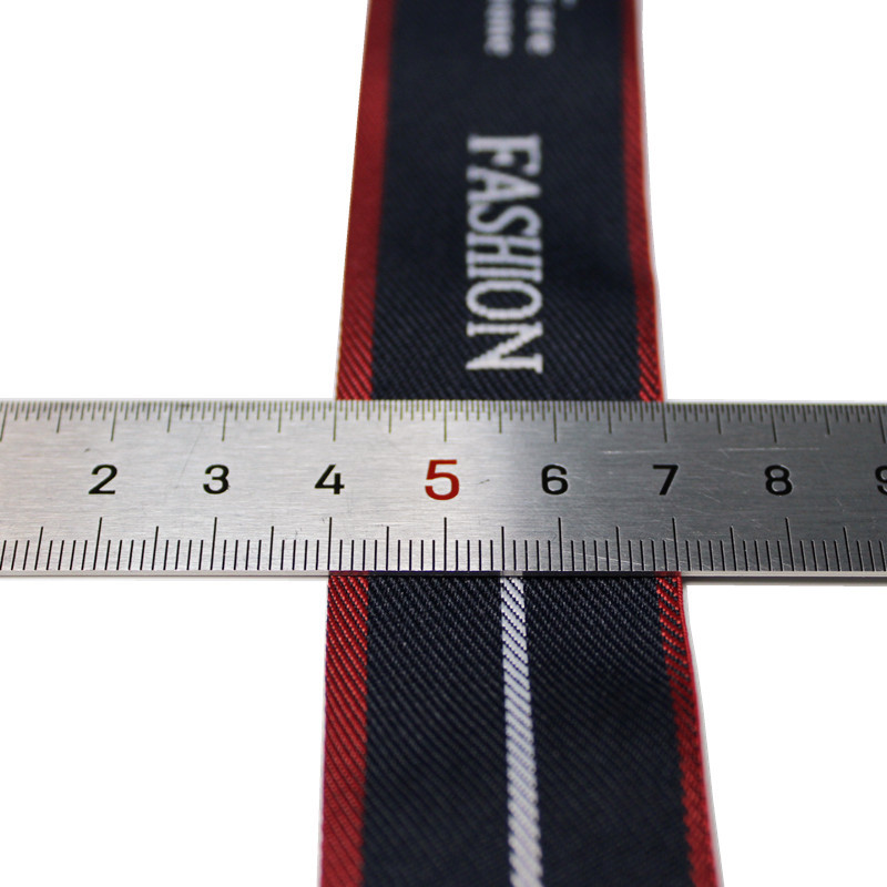 High Density Fashion 1.5 Inch Jacquard Webbing For Garment