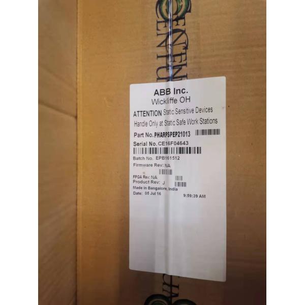 PHARPSPEP21013 ABB Analog Input Module Harmony Power Supply