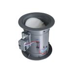 Dark Gray High precision Variable Air Volume Butterfly Valve Customizable
