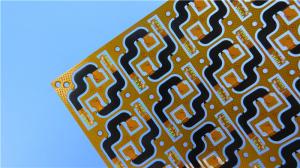China Dual Layer Flexible PCB Built on 1oz Polyimide With Carbon Ink and Immersion Gold For Laser Head on sale