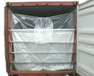 China PE Dry Sea Container Liner Bags 20'Ft Or 40'Ft For Bulk Cargo Transportation on sale
