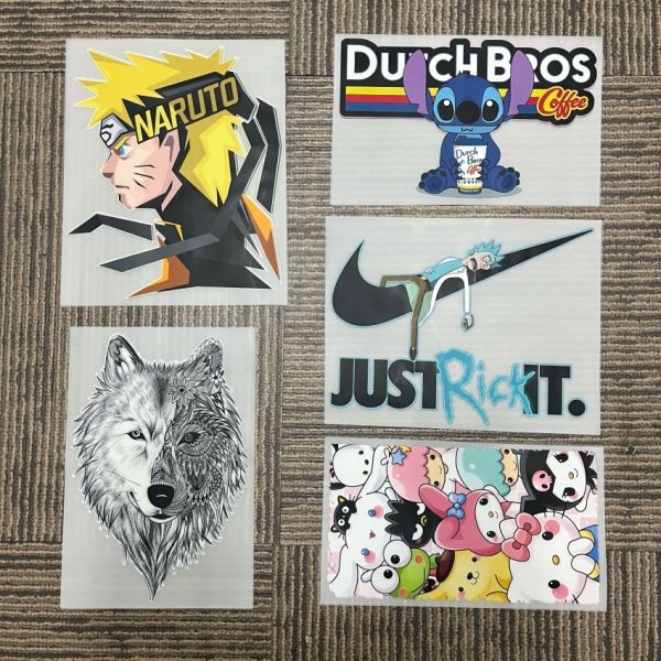Machine Washable High Stretch Long-Lasting DTF Labels and Custom DTF Transfers
