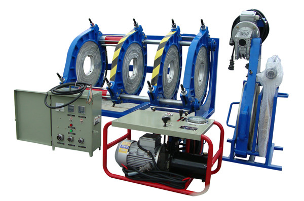 PE pipe butt joint machine
