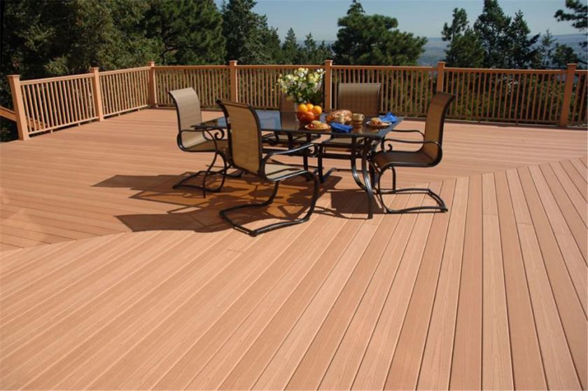 Waterproof WPC Decking for Outdoor Swimming Pool / Garden Board (HS150*25-C)