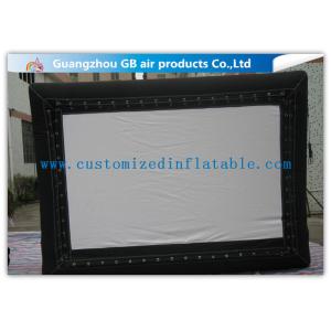 Quality Promotional Advertising Inflatable Movie Screen / Video Screen In Backyard for sale