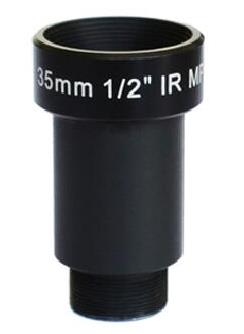 1/2 inch f2.5 5 Megapixel 35mm M12 cctv board lens