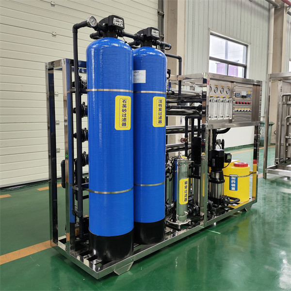 1Ton Automatic Industrial Water Treatment Double-stage Reverse Osmosis System