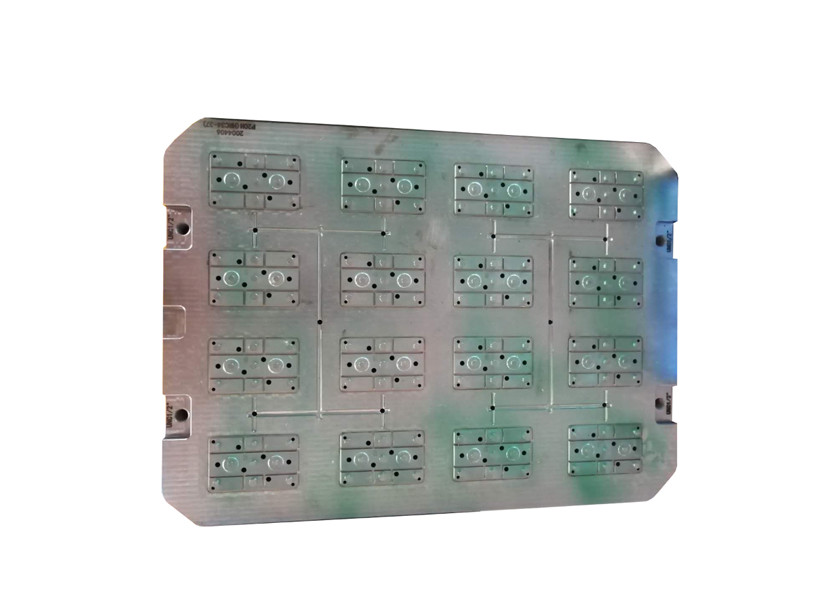 16 Cavity S136 Plastic Injection Tooling For Square Shell