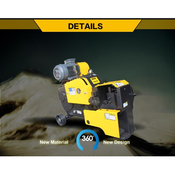 Steel Bar Cutter and Rebar Cutting Machine with 63*63MM Angle Steel 495KG Weight and 1100*500*900MM Dimension