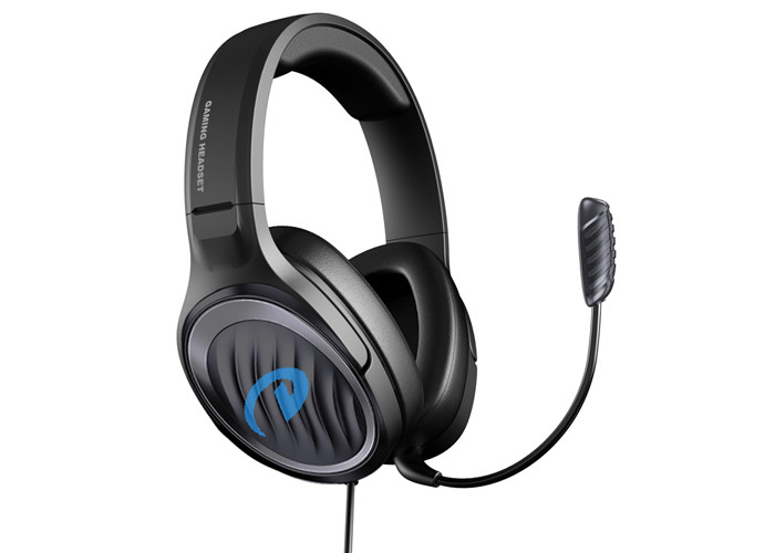 2.2m Braid Cable RGB Gaming Headphone Steel Headband With Microphone