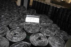 Quality Black Bitumen Self Adhesive Waterproof Rubber Roofing Membrane Length 10-7.5m for sale