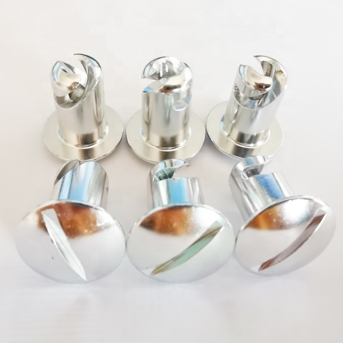 Universal Durable Silver Aluminum 5/16".500" 1/4 Quick Turn Dzus Dome Head Sprint Car for Custom-made OE NO. Fitment