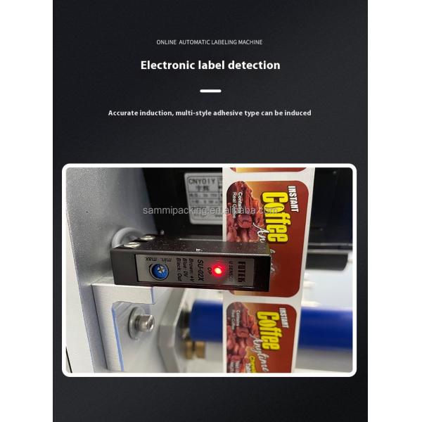 New Arrival Good Quality Automatic Front and Back Double Sides Flat Square Bottle Sticker Labelling Machine