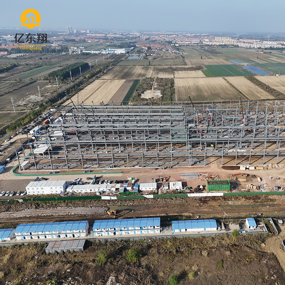 Customized Steel Frame Workshop Metal Frame Prefabricated Workshop Buildings