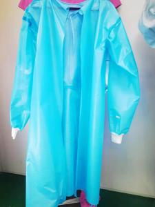Quality Water Repellent Disposable Isolation Gowns for sale