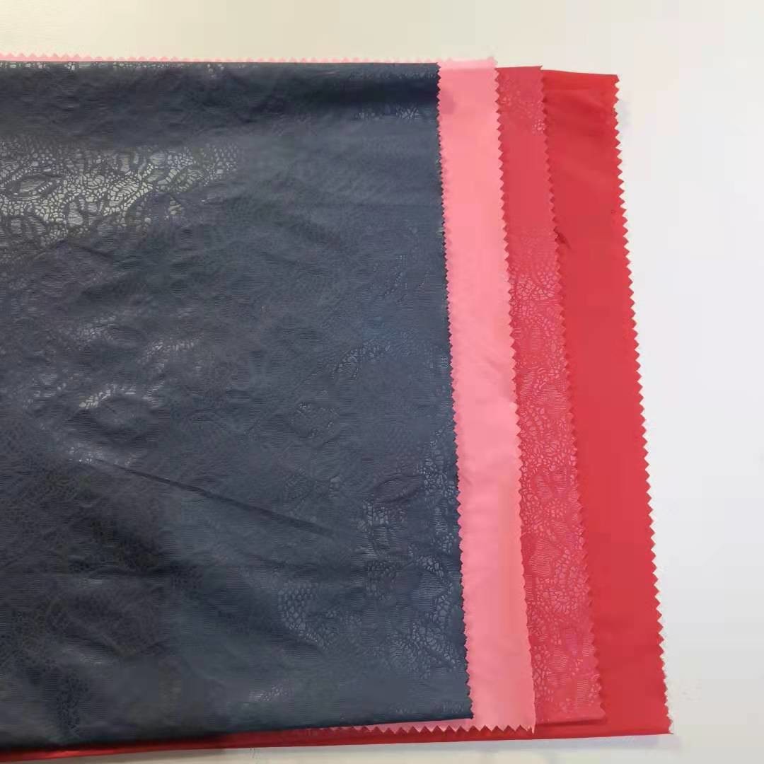 Embossed Plain Nylon Taslon Fabric 35gsm Waterproof Ripstop