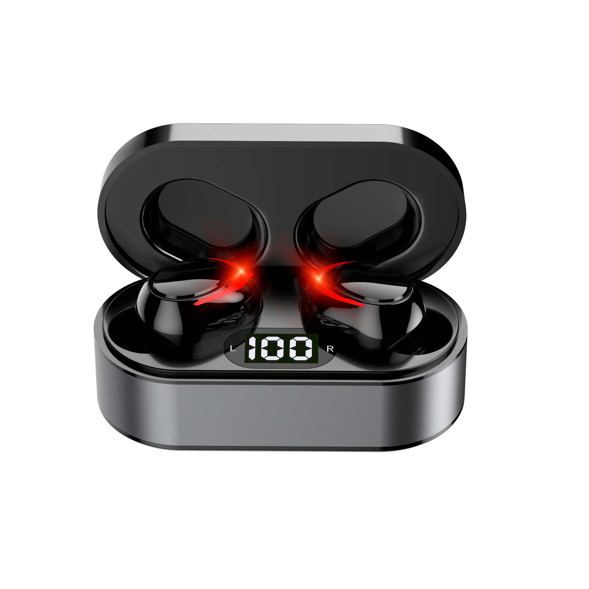 Automatic Swtiching Wireless Sports Earphones V5.0 50mah 80 Hours Standby Time