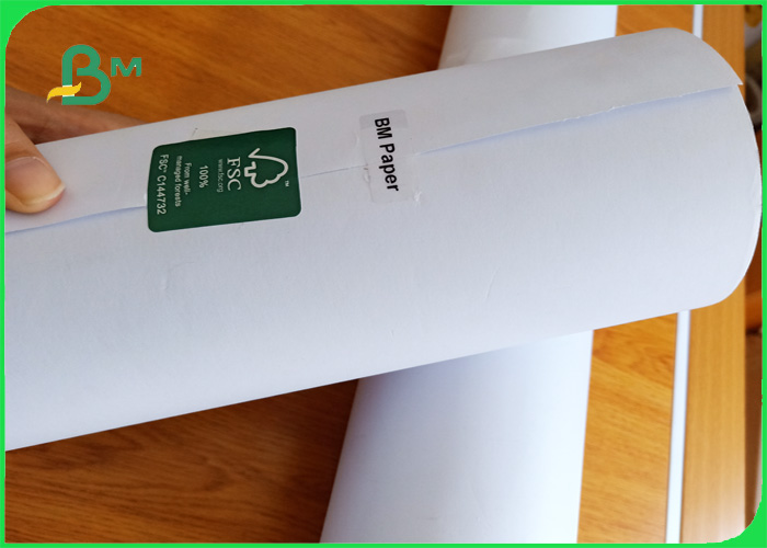 Width 160cm smothness 45gr greyish white plotter paper for clothes