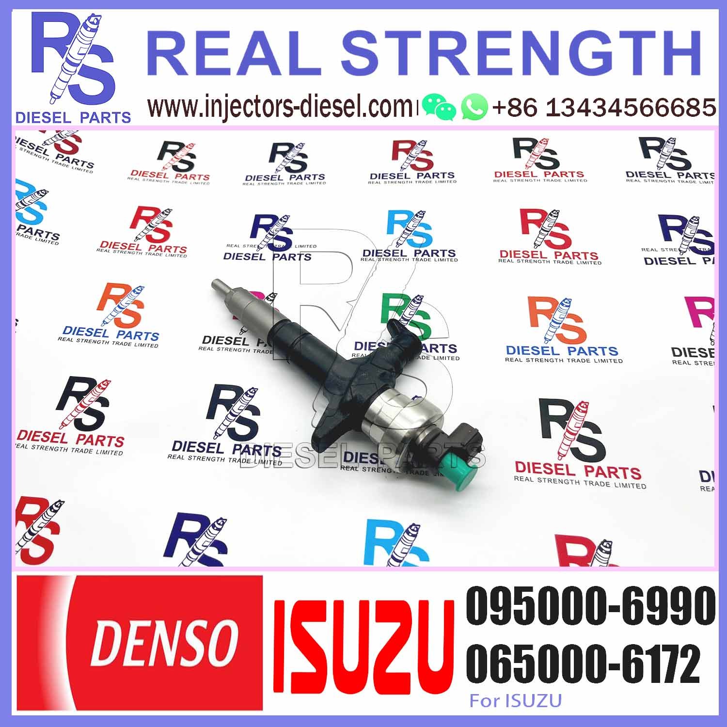 Common Rail Injector 095000-6990 8-98011605-1 Auto Engine Parts 095000-6990 for Diesel Engines
