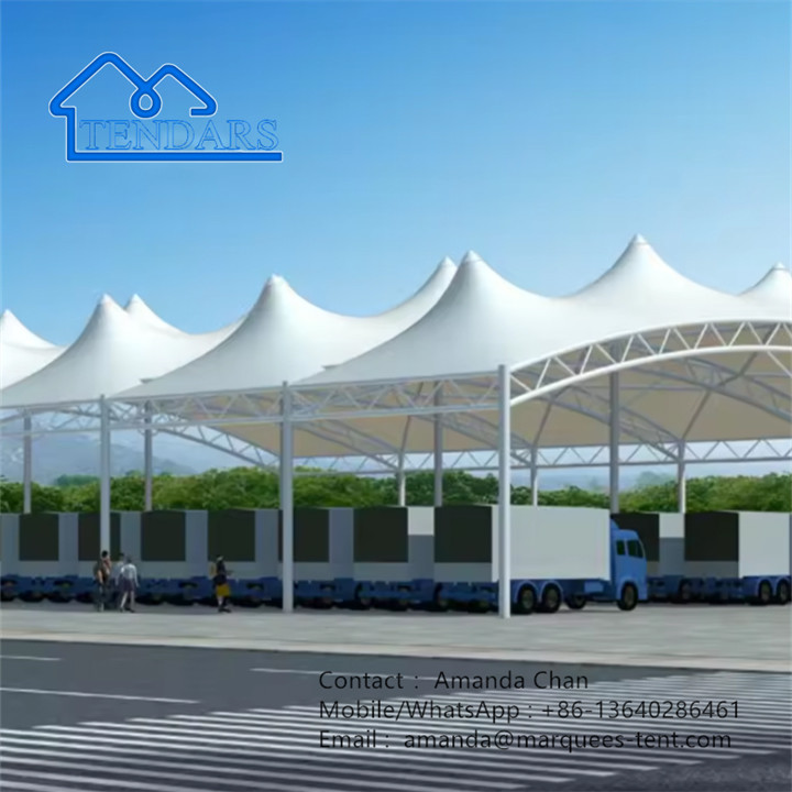 Resort Villa Landscape Tent PVDF Membrane Structure Tent For Outdoor Park