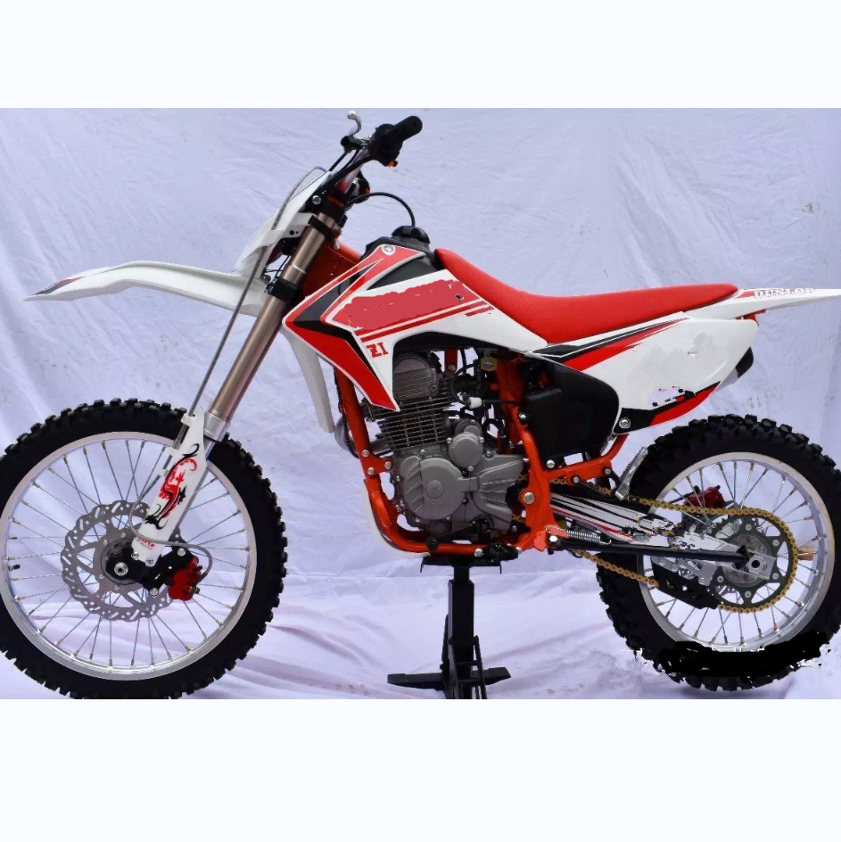 Brushless Motor 250cc Red Enduro Racing Motorcycles High Speed