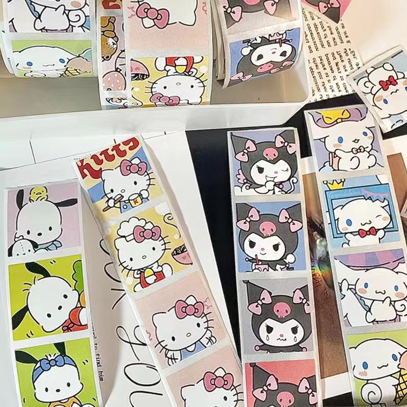 Die Cut Seal Sticker Label cartoon For Business And Shopping