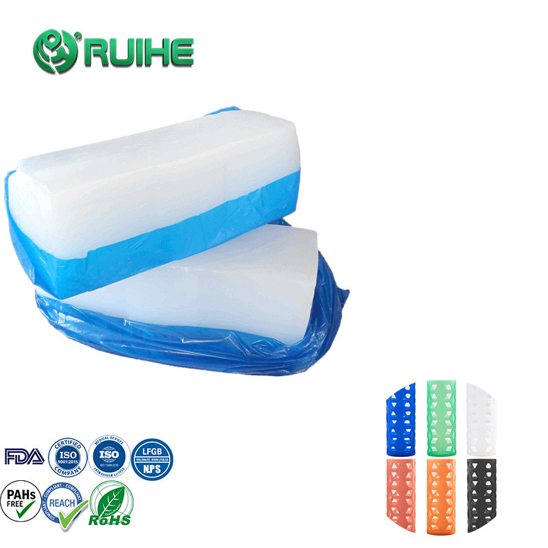 Elongation 500%-700% HTV Silicone Rubber With 200C Heat Resistance 80 Shore A