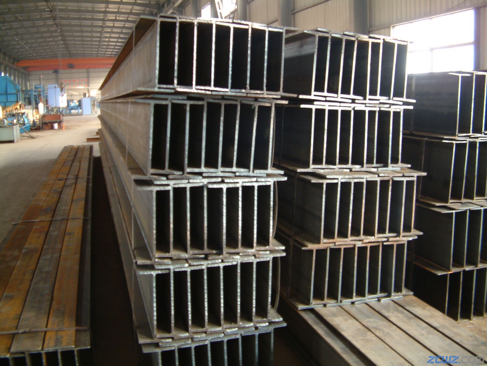 200x200x8x12 300x300x10x15 A36 A572 Grade 50 W6X15 W8X10 Hot Dip Galvanized Structure H-Beams Flange Thickness 10-30mm