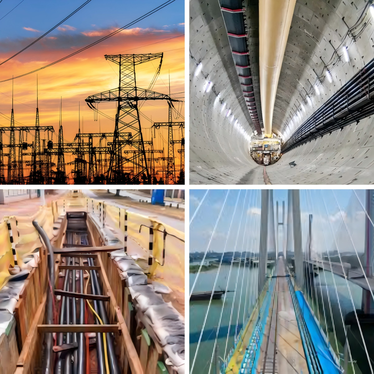 Power Distribution Industrial MV Power Cable 26/35kV AL/XLPE/CTS/STA/PVC YJLV22 NA2XSEBY