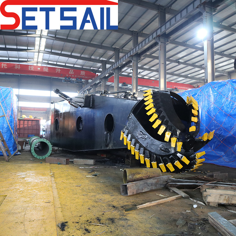 Diesel Engine Sea Sand Cutter Suction Dredging Equipment