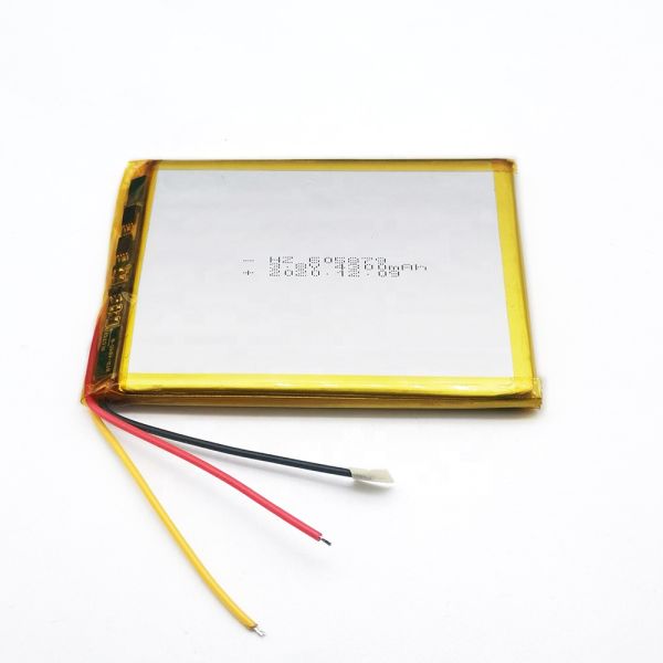 High Capacity 605879 Model 4300mAh Lithium Polymer Battery with PCB Protection for Power Tools and Electronics