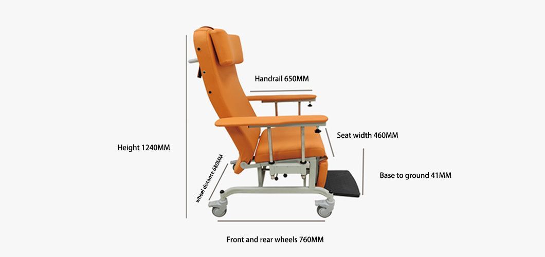Versatile Nursing Chair for Home and Healthcare Settings