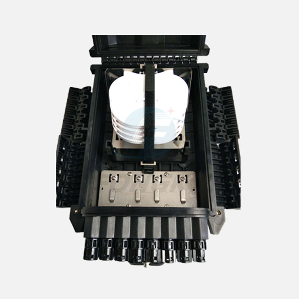 2 in 24 out Outdoor 96 Core Fiber Optic Splice Closure splitter box