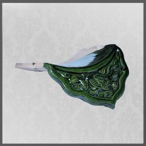 Quality Decorative roofing material green glazed Chinese roof tiles dragon for sale
