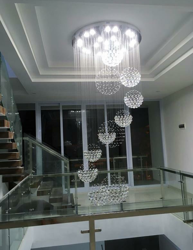 New Modern Item Large Villa Lights Modern Hotel Chandelier(WH-NC-16)