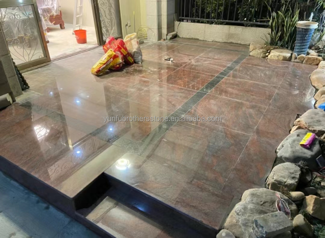 Cut-To-Size Himalayan Blue Granite Stone for Luxury Interior Stairs and Kitchen Products