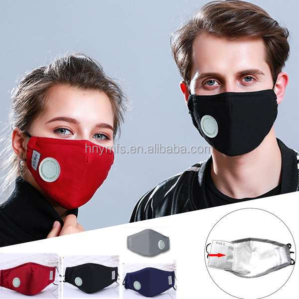 High Safety Woven Mask With PM2.5 Filter Non Disposable Anti Dust