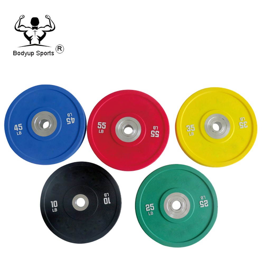 Competition Crossfit Barbell Weight Lifting Bumper Plates