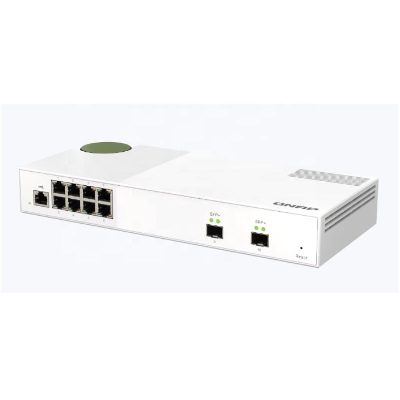 Original QSW-M2108-2S Two 10GbE SFP+ Ports And Eight 2.5GbE Ethernet Ports L2 Web-based NMS Switch