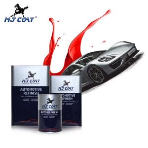 China Anti UV Acrylic Lacquer Auto Paint High Gloss HS Clear Coat Varnish on sale