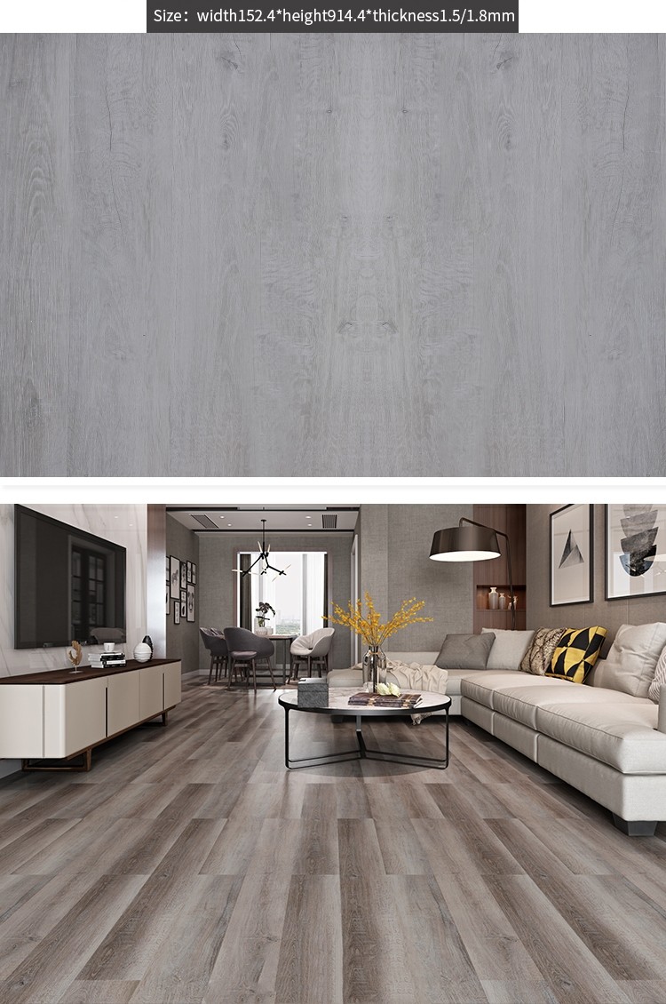 Waterproof SPC Vinyl Planks Flooring 4mm 5mm 6mm