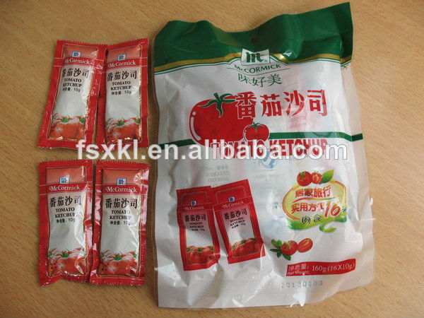 tomato paste Ketchup tomato sauce auto packing machine