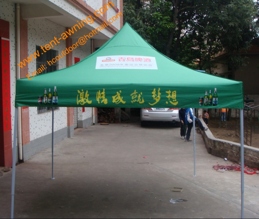 Fast Open Custom Logo Advertised Display Tent Multiple Sizes Waterproof Foldable Gazebos