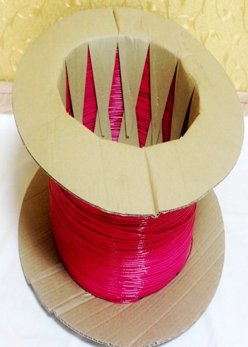 Plastic safety PVC Filament 25kg per roll for making Plastic Spiral Coil