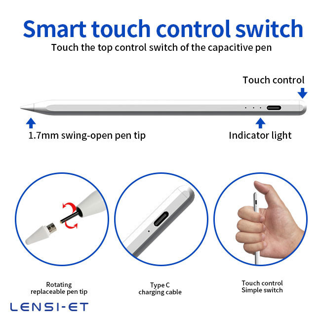 OEM Capacitive Screen Pen Bluetooth Universal Phone Stylus Pen