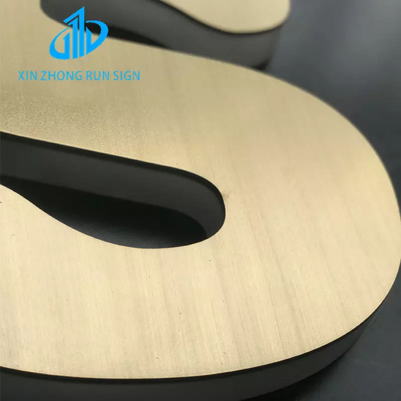 Wholesale Your Logo Backlit Led Reverse Channel Letters Light Up Metal Signs Acrylic Fillable Letters