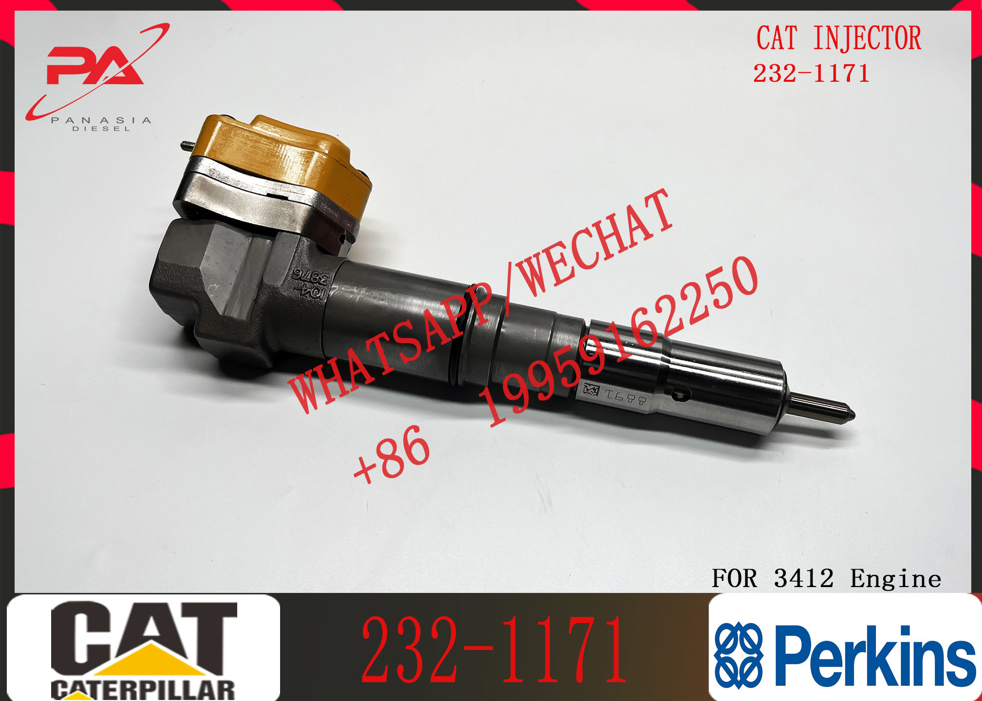 Cat diesel fuel injector 232-1173 174-7526 232-1183 232-1171 198-4752 20R-5392 198-6877 232-1170